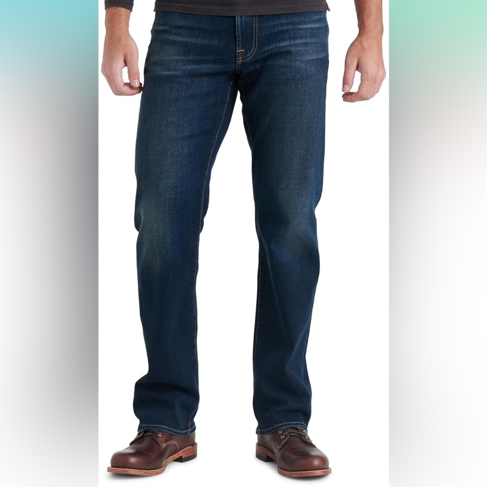 Lucky Brand Men's 181 Relaxed Straight Jean - Balsam - 38/32